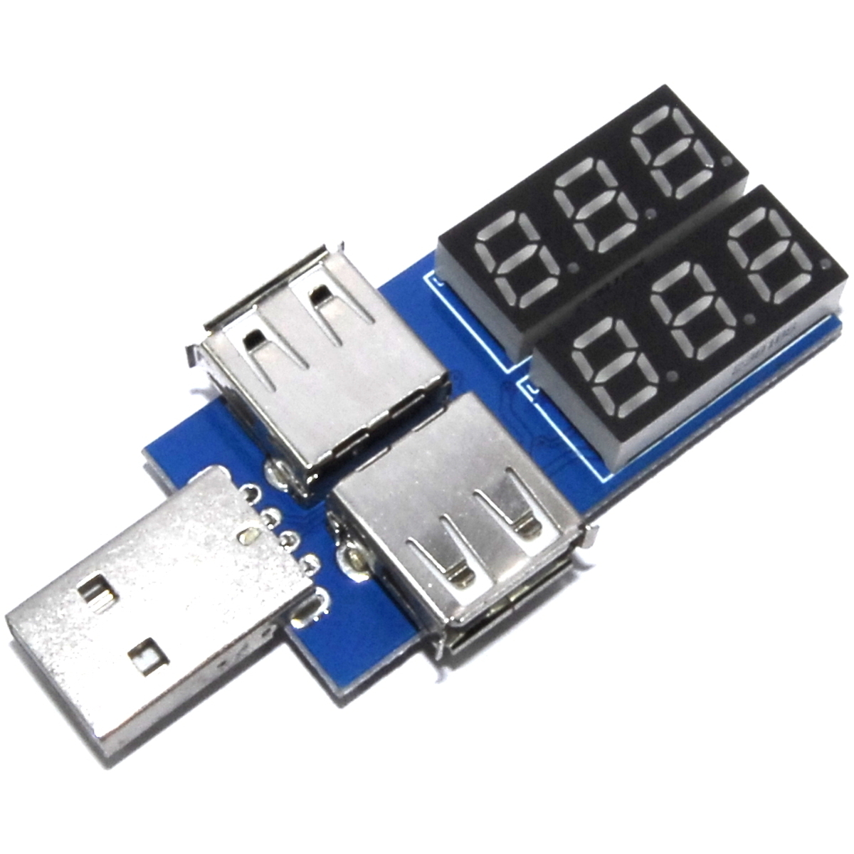 USB-Spannungsstrommonitor LC Blau Bild 1