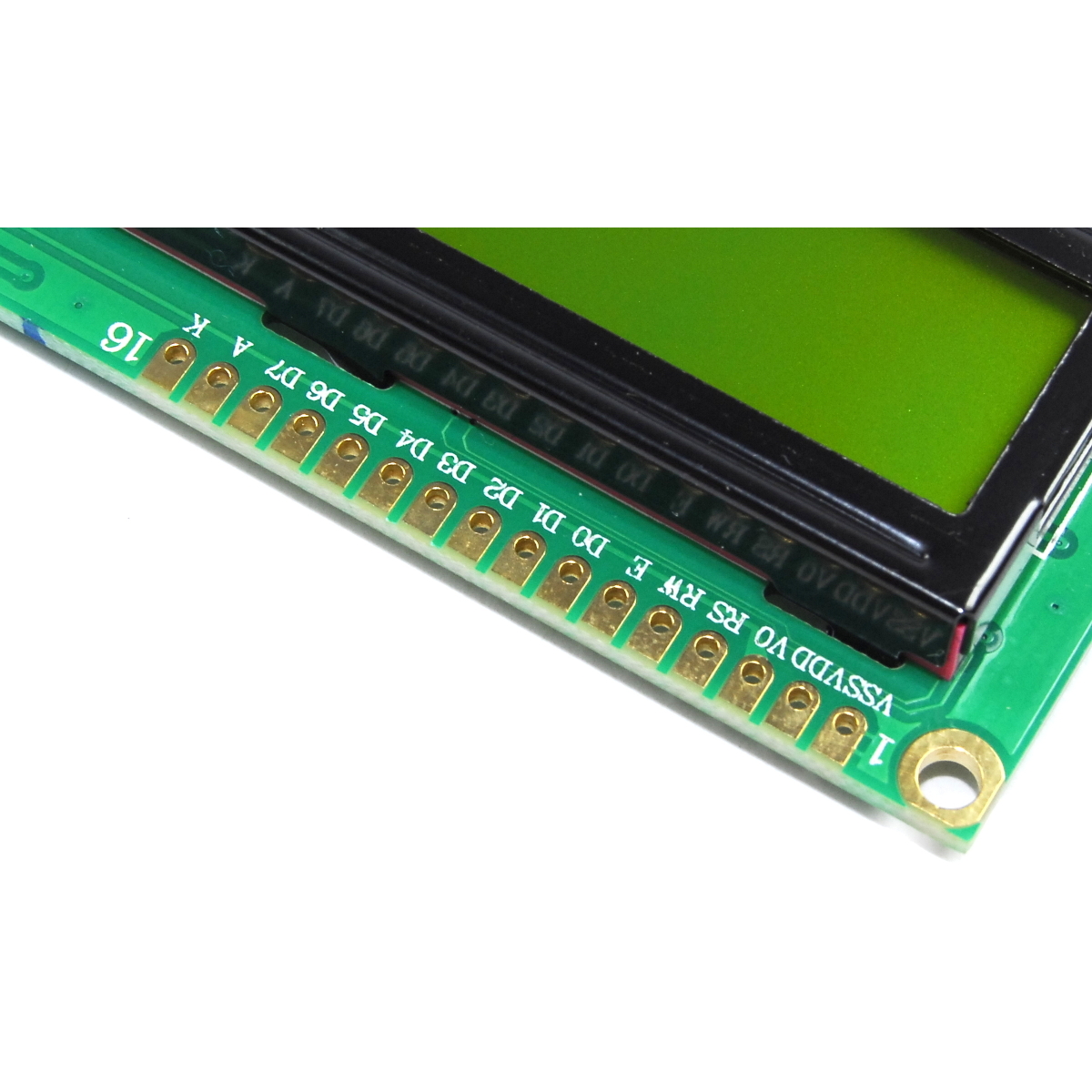 16x2 Green LCD Display Image 2