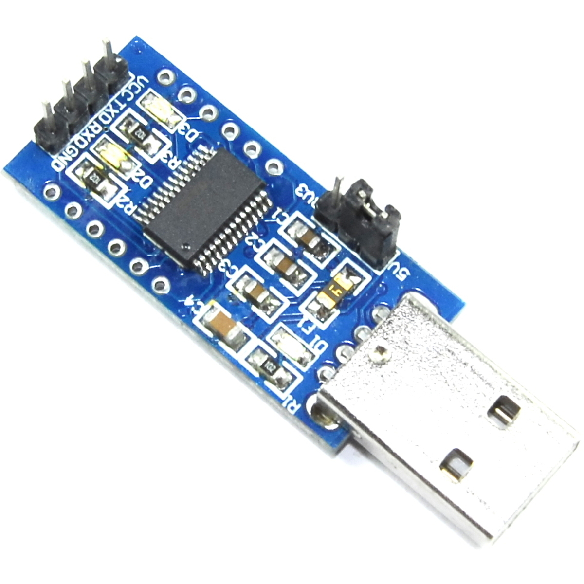 FT232 USB TTL Module LC Blue Image 1