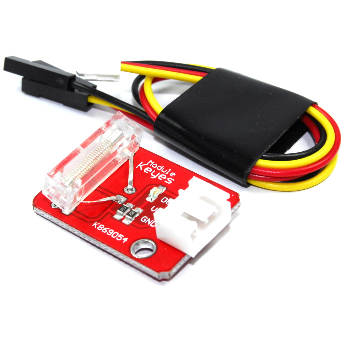 5pcs Knock Sensor Module Keyes Red 3-wire Comp Image 2