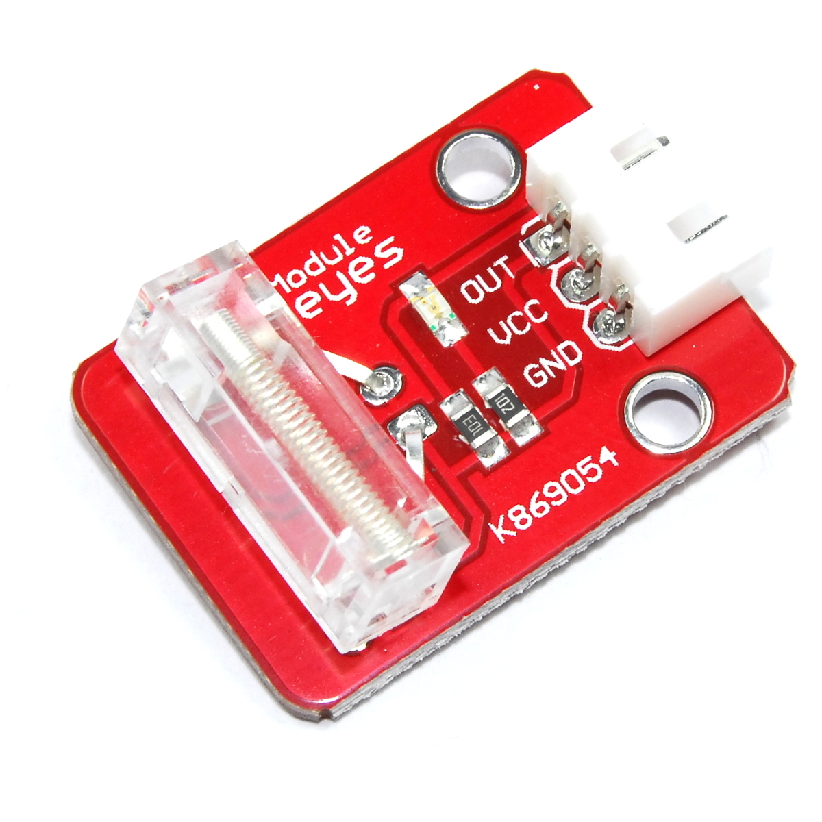 5pcs Knock Sensor Module Keyes Red 3-wire Comp Image 3