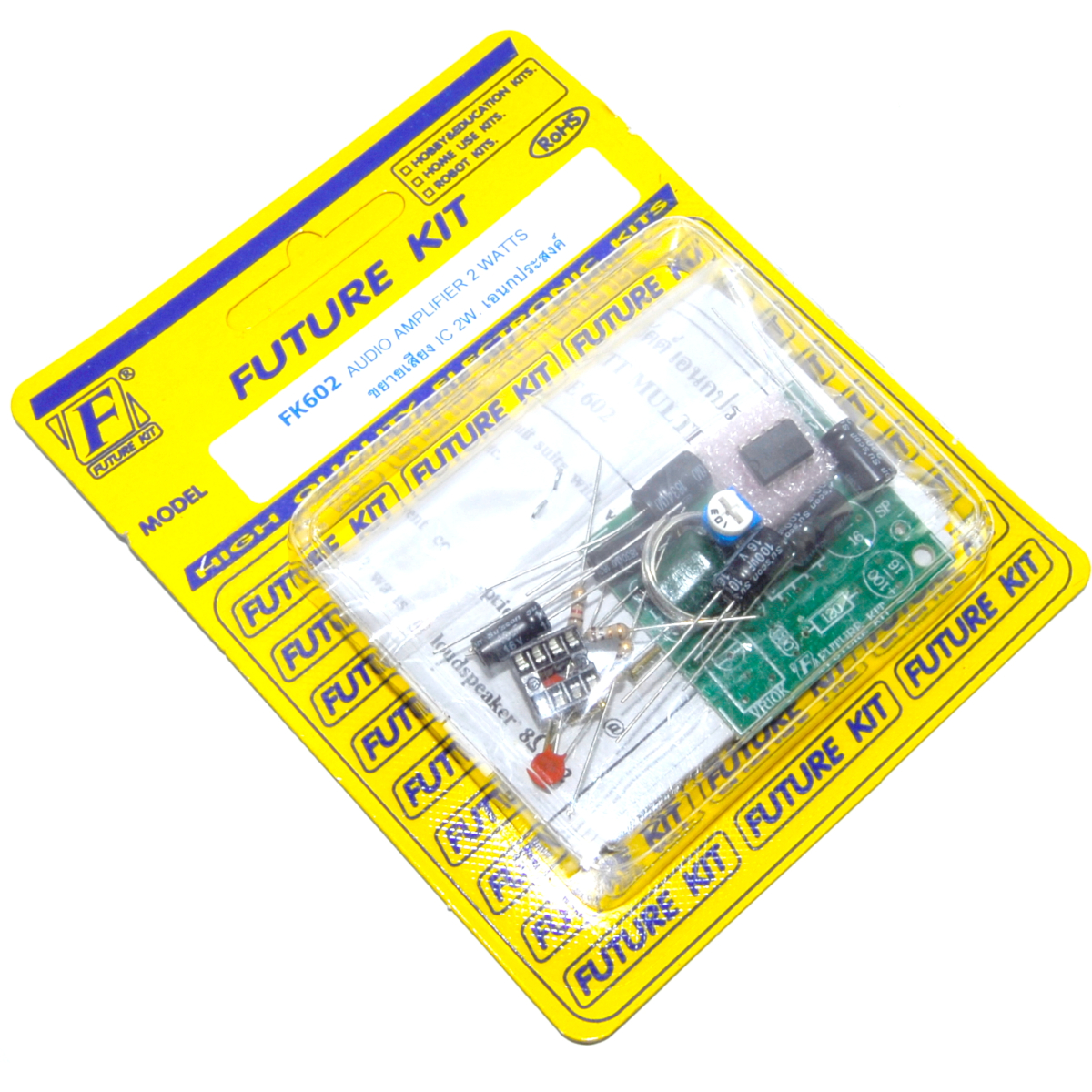 Kit de futuro Mono Amplificador de Audio Hazlo tú mismo FK602 2W 20Hz 20kHz Soldadura de Flujo Workshop
